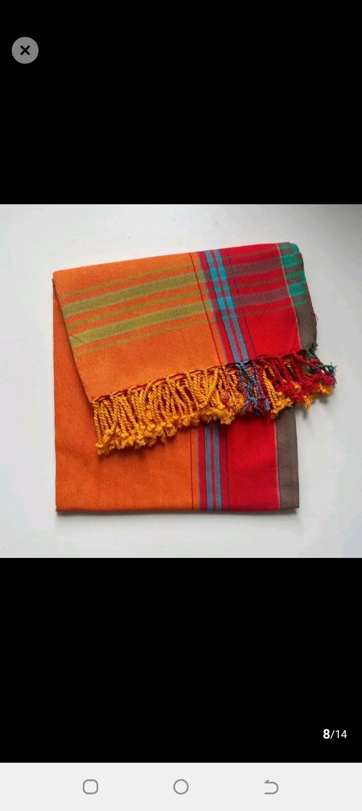 Fashion assorted multi coloured wrap KIKOI Shuka for ladies