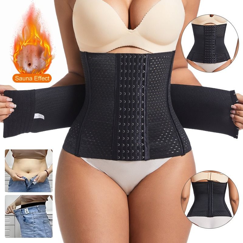 African cross-border fashion with women's fitness belly reduction high waist sports belt large size beauty waist seal shape binding body suit