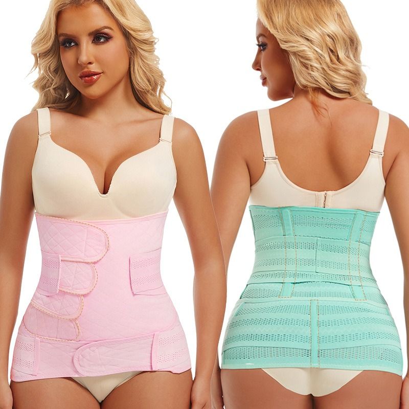 African Cross-border Fashion Belly Belt Two-Piece Set Of Maternal Special Natural Labor Caesarean Section Repair With Female Postpartum Month Beam Waist Shaping Belly Belt