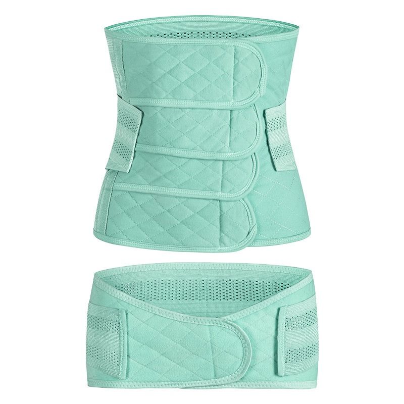 African Cross-border Fashion Belly Belt Two-Piece Set Of Maternal Special Natural Labor Caesarean Section Repair With Female Postpartum Month Beam Waist Shaping Belly Belt