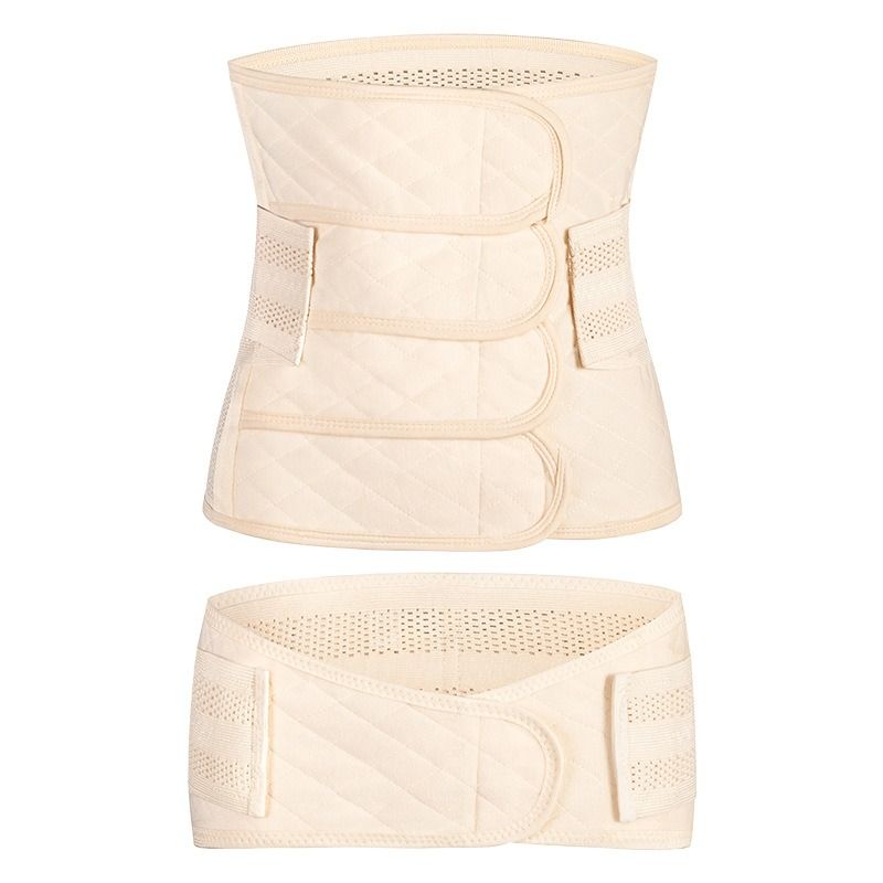 African Cross-border Fashion Belly Belt Two-Piece Set Of Maternal Special Natural Labor Caesarean Section Repair With Female Postpartum Month Beam Waist Shaping Belly Belt