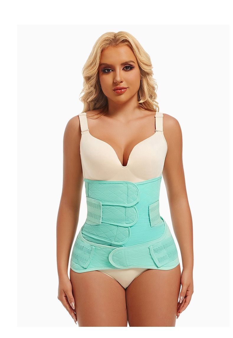 African Cross-border Fashion Belly Belt Two-Piece Set Of Maternal Special Natural Labor Caesarean Section Repair With Female Postpartum Month Beam Waist Shaping Belly Belt