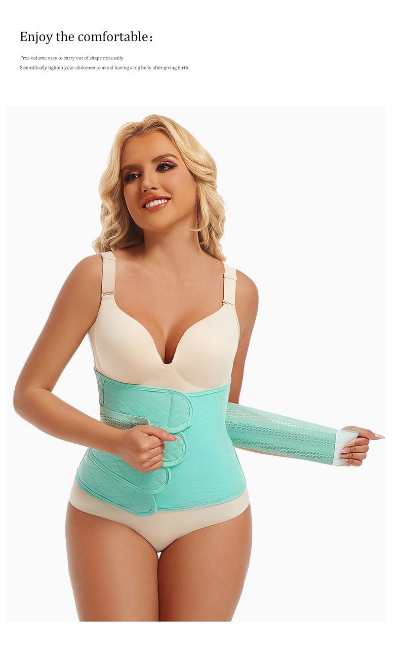 African Cross-border Fashion Belly Belt Two-Piece Set Of Maternal Special Natural Labor Caesarean Section Repair With Female Postpartum Month Beam Waist Shaping Belly Belt