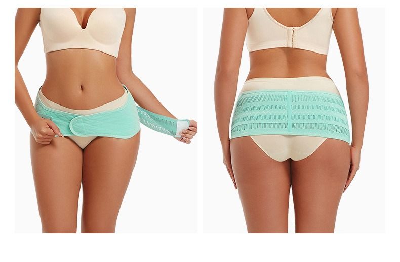 African Cross-border Fashion Belly Belt Two-Piece Set Of Maternal Special Natural Labor Caesarean Section Repair With Female Postpartum Month Beam Waist Shaping Belly Belt