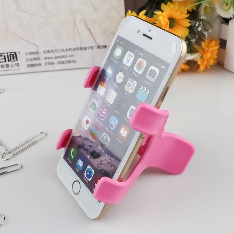 Mobile phone stand lazy popular fashion African mobile phone stand lazy bed head clip desktop watch TV watching TV tablet TikTok live video camera artifact
