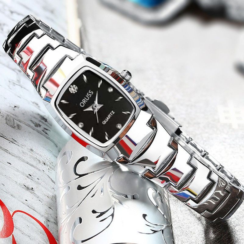 Popular High Quality 30M Waterproof Steel Band Calendar Women Watches Luminous Business Women's Date Watches Lovers' Ladies Leisure Metal  Watches Lovers Girlfriends Wife's Birthday Gift Date Waches