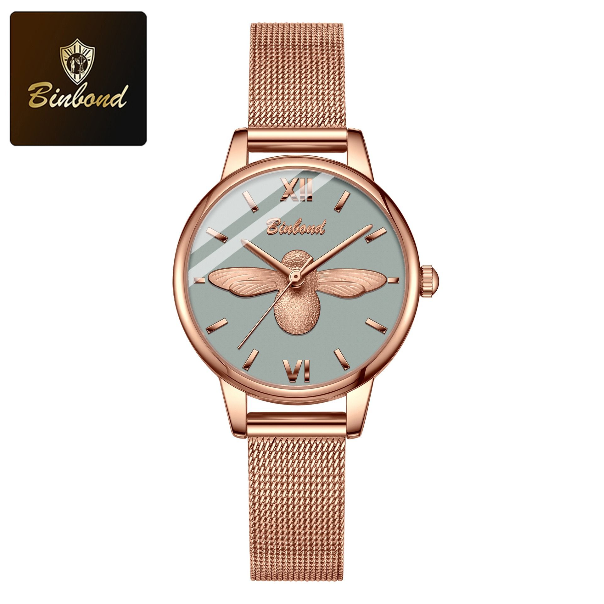 Africa 2025 the latest fashion honeybee watch female burst small fresh student watch female waterproof quartz ladies cross-border watch