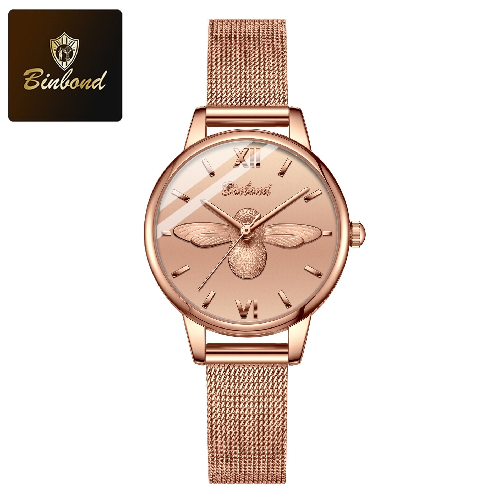 Africa 2025 the latest fashion honeybee watch female burst small fresh student watch female waterproof quartz ladies cross-border watch