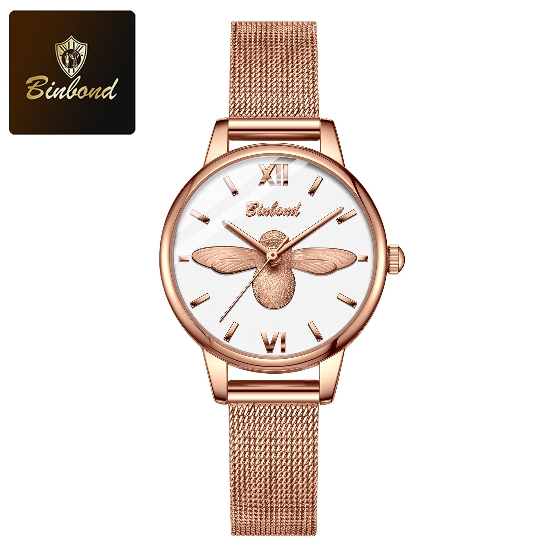 Africa 2025 the latest fashion honeybee watch female burst small fresh student watch female waterproof quartz ladies cross-border watch