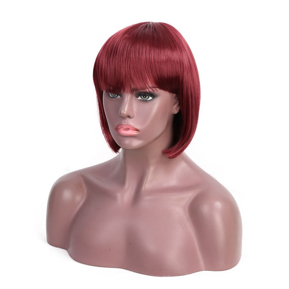 Africa new Ace wig Europe and America short bob Bob wig female chemical fiber high temperature silk wig set