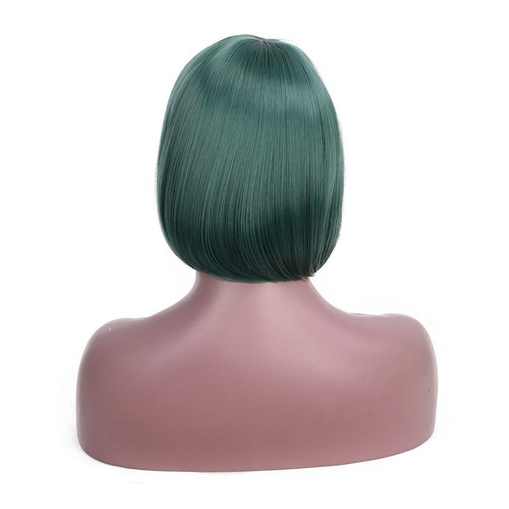 Africa new Ace wig Europe and America short bob Bob wig female chemical fiber high temperature silk wig set