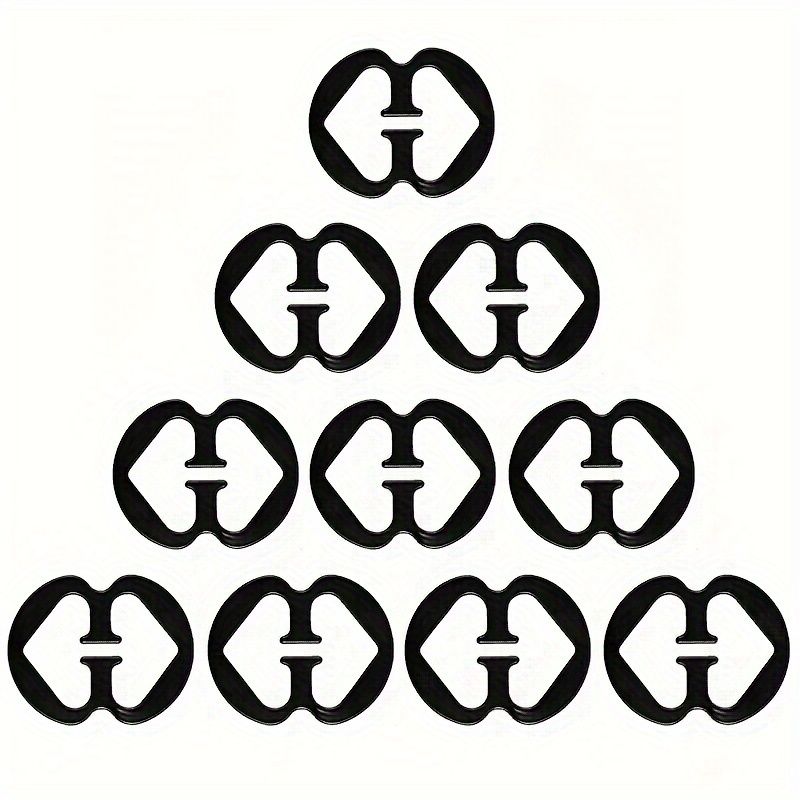 10PCS Magic Invisible Bra Strap Adjusters - Anti-Slip, Non-Slip Secure Solution for Underwear Straps - Versatile Shoulder Clips, Concealed Design for Seamless Look - Stay Comfortable and Confident All