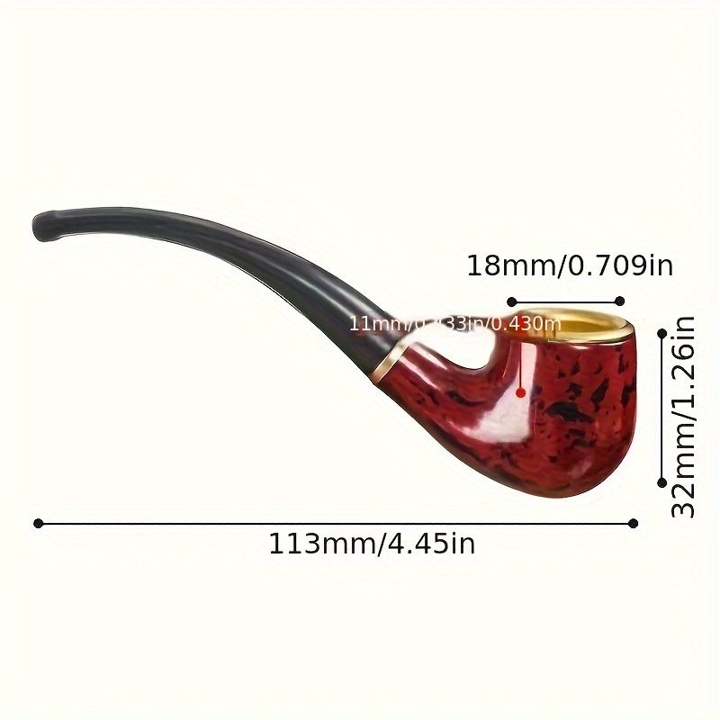 1pc, Mini Detachable Tube For Smoking, Creative Curved Small Tube For Smoking, Household Gadgets, Holiday Gift, Birthday Gift, Gift For Friends