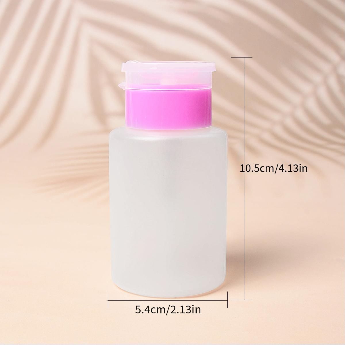 Efficient Nail Polish Remover Press Bottle - Professional, Unscented 150ml Dispenser, Perfect for Precision Application & Salon Use