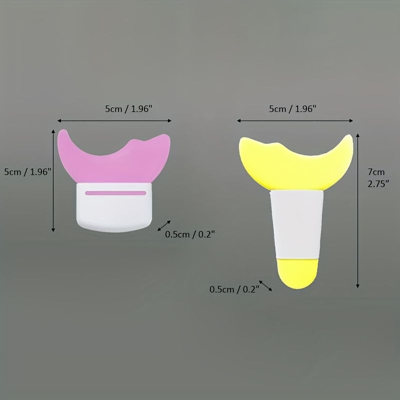 1/2pcs Eyelash Savior - Portable Makeup Shields with Case, Ensuring Flawless Mascara Application, Ideal for Both Novice and Expert Artists