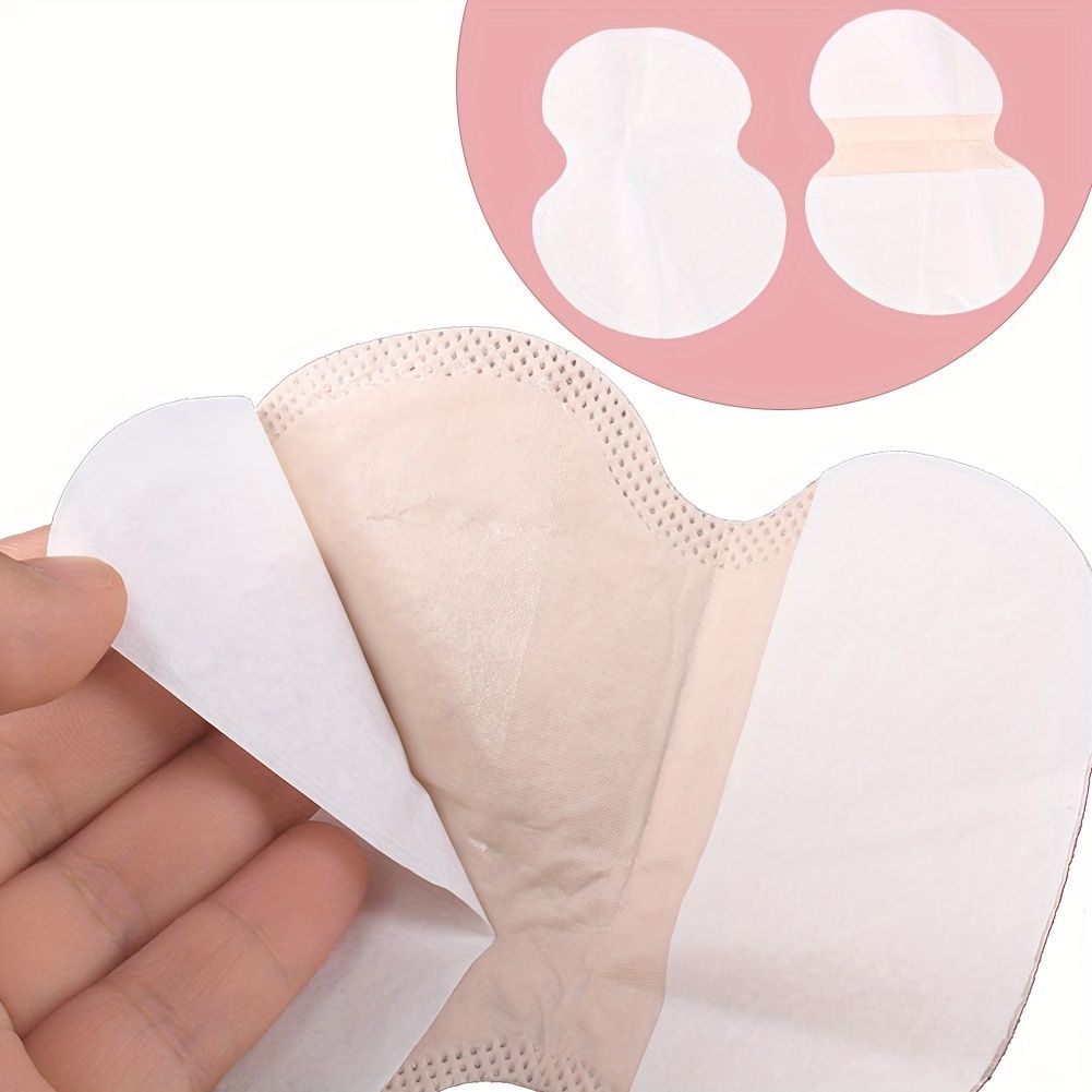 50 PCS of Premium Washable Underarm Sweat - Ultra-Absorbent, Breathable, and Comfortable Dress Shields for Armpit Sweat Protection - Ideal for Sport, Travel, and Everyday Use