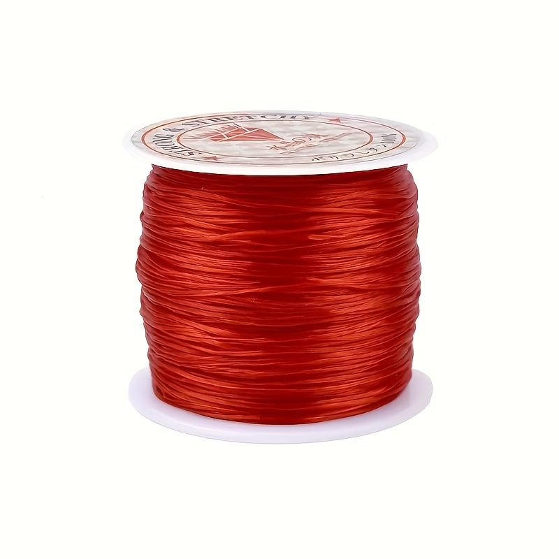 Elastic String 50m 0.8mm For DIY Bracelets Necklace Beading Jewelry Making Crystal Thread Party Balloon Cord Decorations