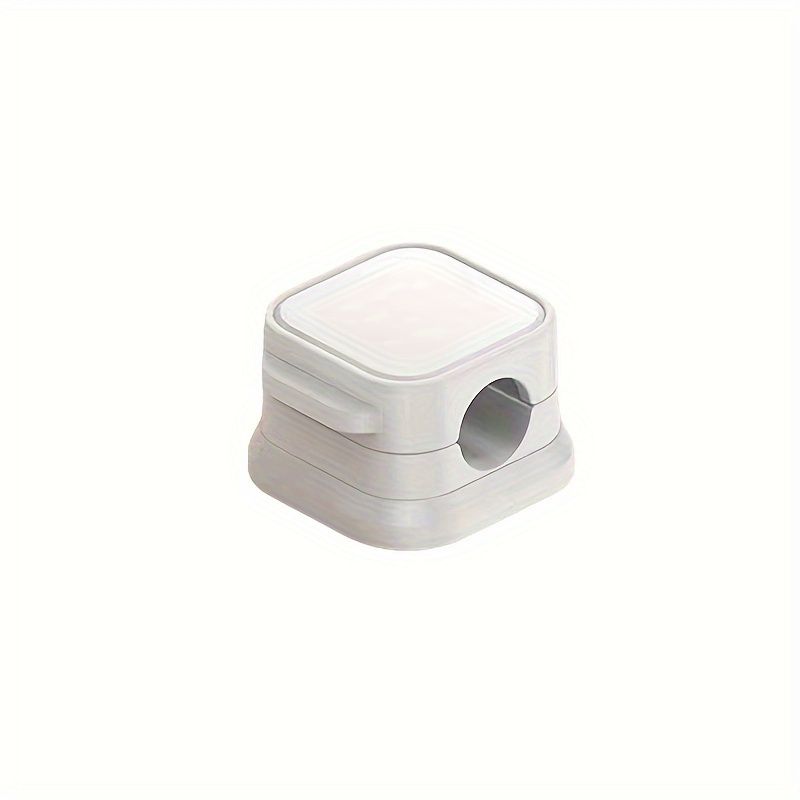 6PCS Multi-Functional Cable Clips: Secure Wires, Store Devices, No-Trace Strong Hook - PVC Material, No Battery Included
