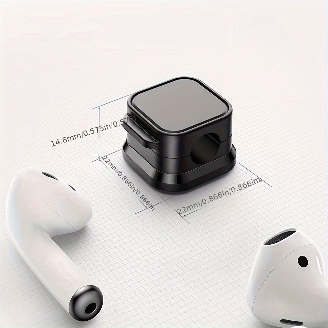 6PCS Multi-Functional Cable Clips: Secure Wires, Store Devices, No-Trace Strong Hook - PVC Material, No Battery Included