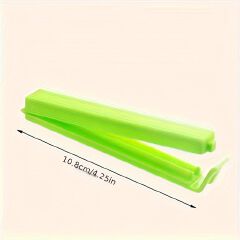10pcs Plastic Food Bag Chip Clips, Reusable Sealing Clamps, Moisture-proof and Dust-proof Fresh-Keeping Kitchen Organizers and Storage Accessories.