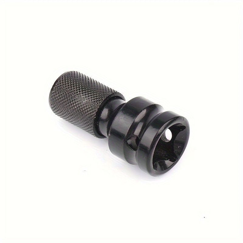 1pc Metal Drill Chuck Conversion Head for Electric Wrench, Hex to 1/4" Expansion Bit Adapter, No Electricity Required