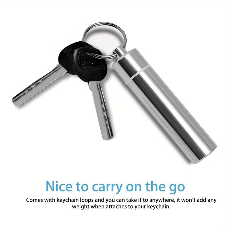4Pcs Premium Stainless Steel Reusable Toothpicks Set - Portable Pocket Tooth Cleaning Kit for Outdoor Picnic Camping Traveling with Durable Holder and Unscented Design
