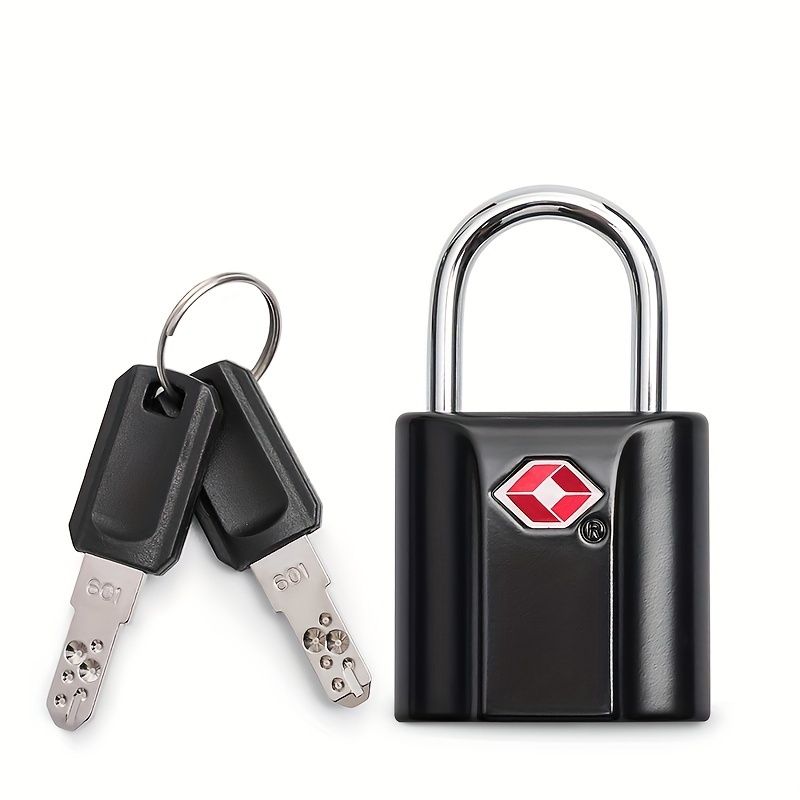 1PCS  TSA Customs Lock Suitable For Box Bag Mini Outdoor Travel Small Padlock Key Customs Lock Password Lock