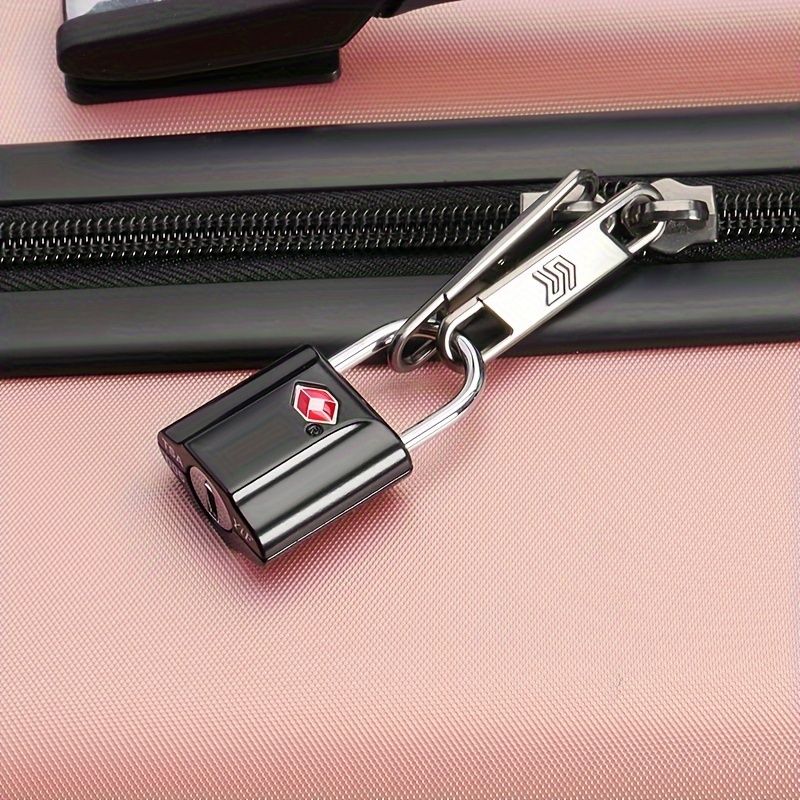 1PCS  TSA Customs Lock Suitable For Box Bag Mini Outdoor Travel Small Padlock Key Customs Lock Password Lock