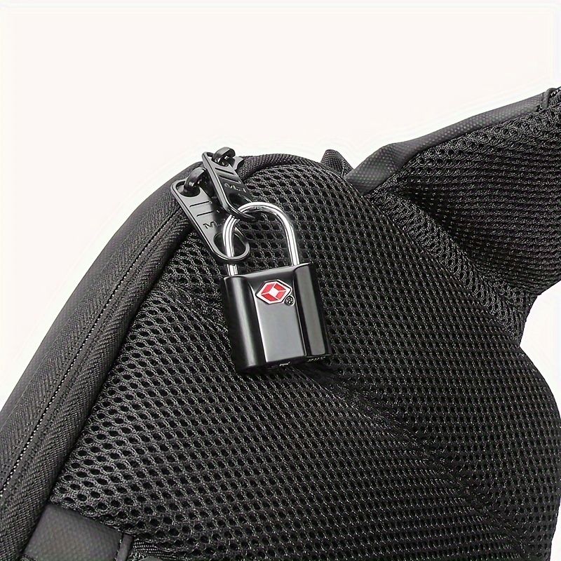 1PCS  TSA Customs Lock Suitable For Box Bag Mini Outdoor Travel Small Padlock Key Customs Lock Password Lock