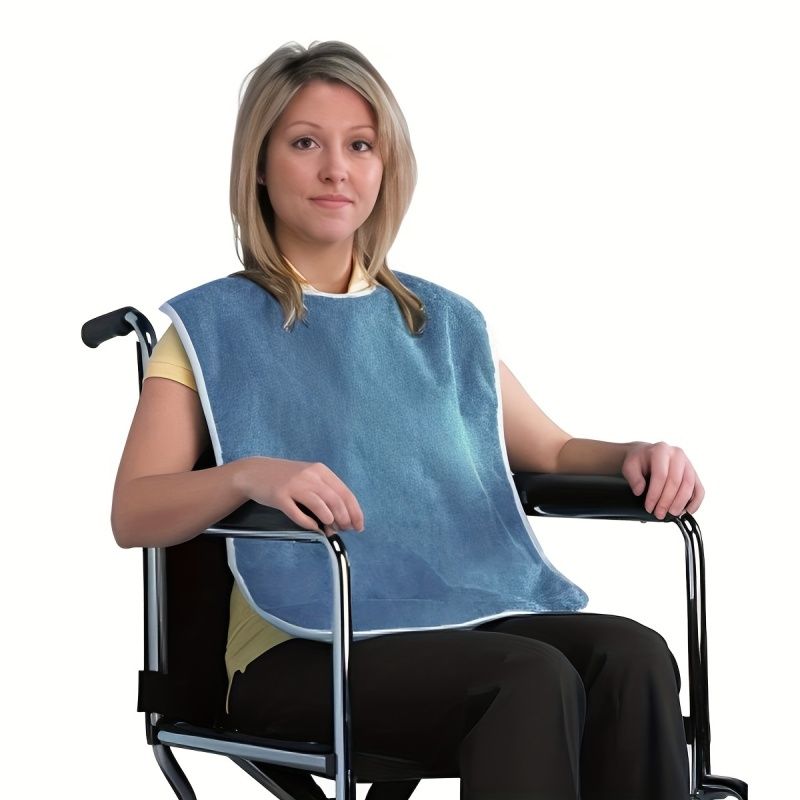 2-4PCS Adult Bibs, Apron Bib For Men And Women, Suitable For Seniors, Stain Resistant Diet Cloth