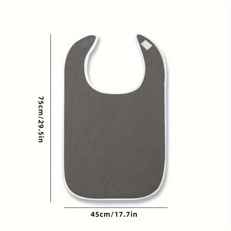 2-4PCS Adult Bibs, Apron Bib For Men And Women, Suitable For Seniors, Stain Resistant Diet Cloth