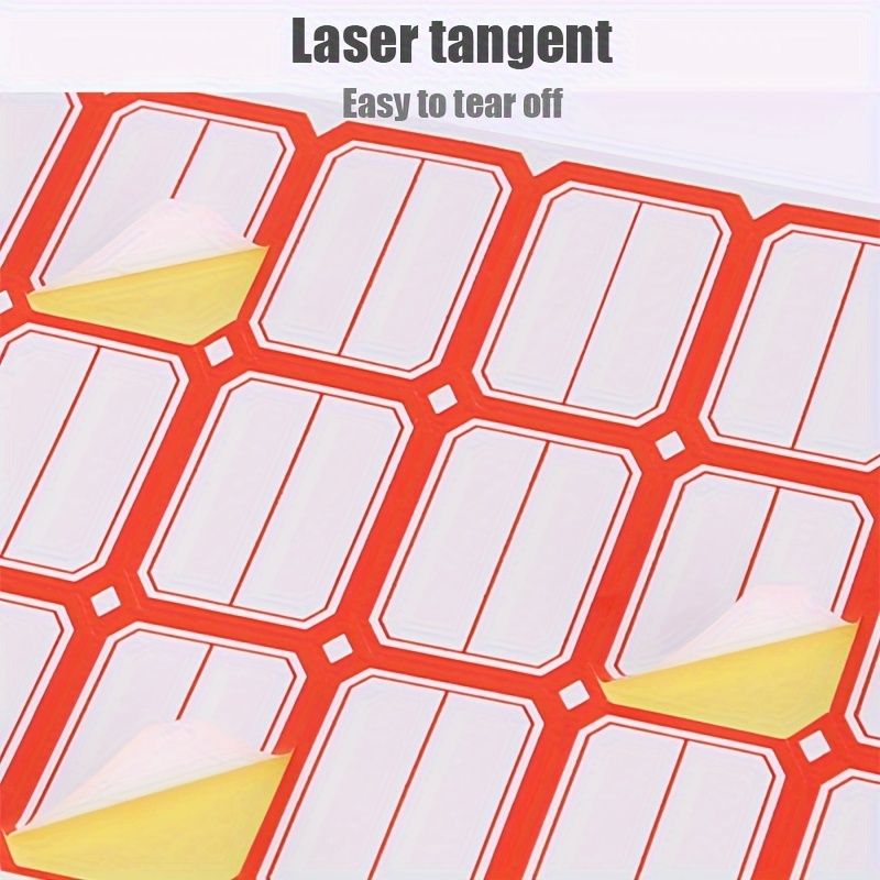 2000 Self-Adhesive Paper Labels - Easy-to-Write, Removable, and Durable 28*18MM Stickers for Price Marking, Name Tags, Organizing, and Identification - 50 Sheets with Convenient