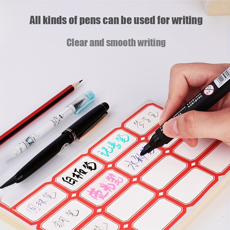 2000 Self-Adhesive Paper Labels - Easy-to-Write, Removable, and Durable 28*18MM Stickers for Price Marking, Name Tags, Organizing, and Identification - 50 Sheets with Convenient