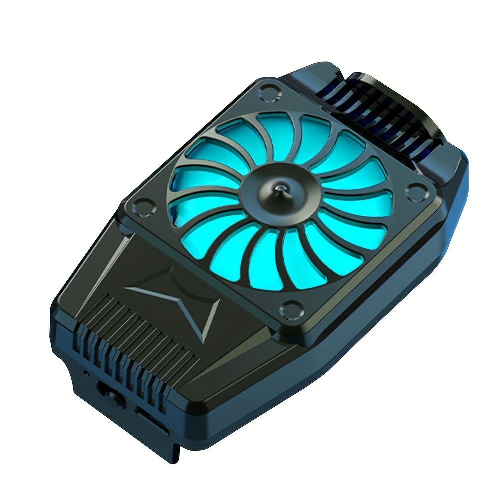 Portable Phone Cooler Pro - Snap-on Cell Phone Cooling Fan with USB Power Supply for Gaming - Compact, Lightweight, Easy-to-Use Cooling Tool for Android Smartphone