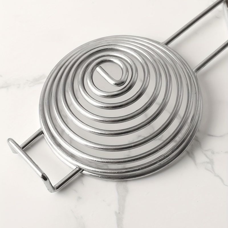 1pc Premium Stainless Steel Egg Yolk Separator - Effortless Egg White and Yolk Divider with Filter Function for Perfectly Separated Eggs - Durable and Easy to Use Kitchen Gadget
