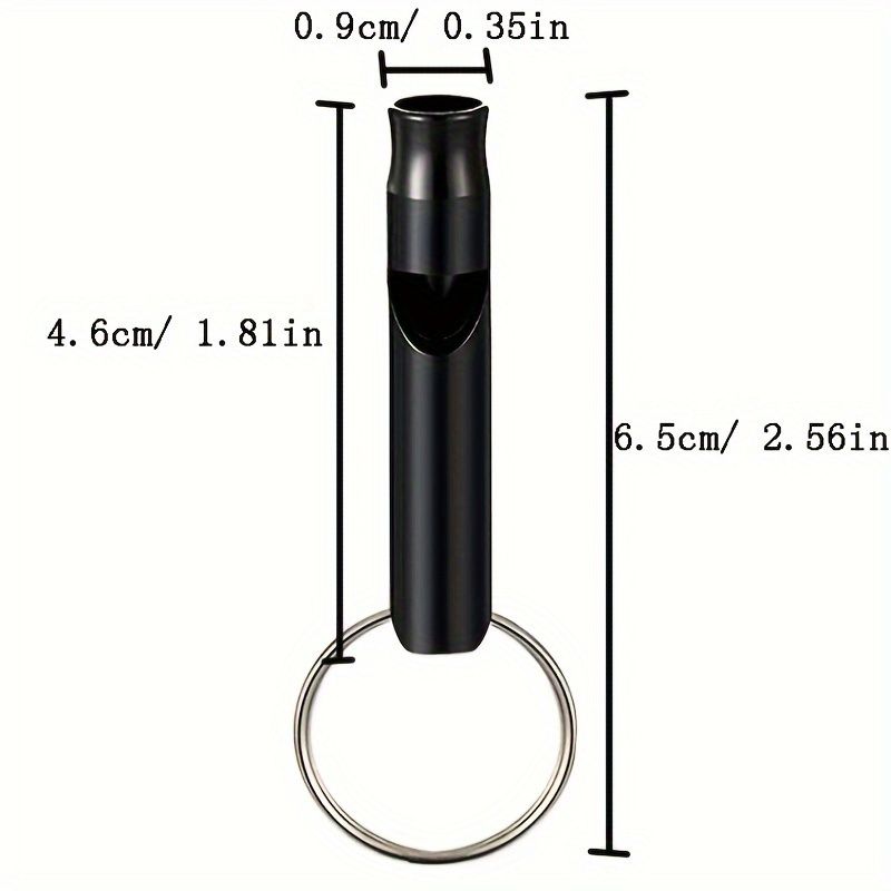 10PCS Premium Aluminum Alloy Colorful Emergency Survival Whistles with Keychain - Durable, Loud, and Waterproof - Perfect for Camping, Hiking, Outdoor Sports, PE Class, Dog Training, and Emergency Sit