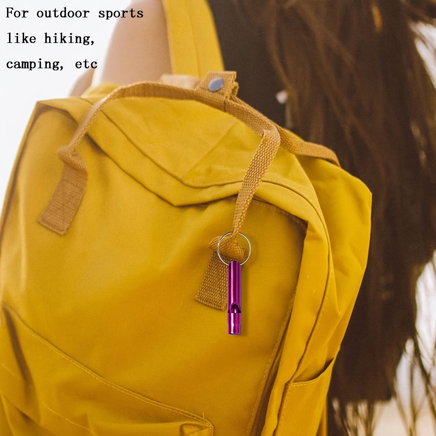 10PCS Premium Aluminum Alloy Colorful Emergency Survival Whistles with Keychain - Durable, Loud, and Waterproof - Perfect for Camping, Hiking, Outdoor Sports, PE Class, Dog Training, and Emergency Sit