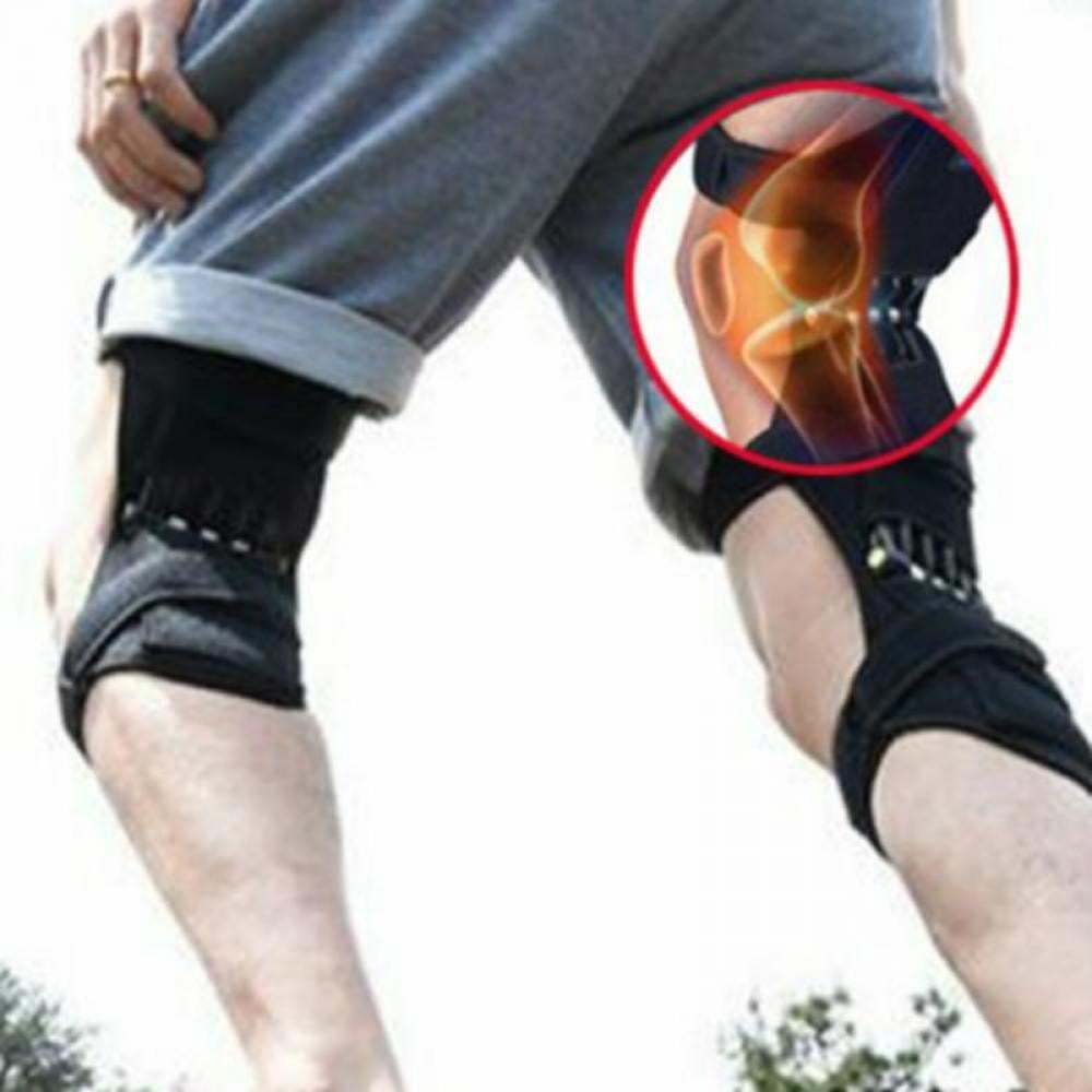 1Pcs Not 1Pair Power Joint Support Knee Pads Spring Force Breathable Non-slip Power Lift Joint Support Knee Pads