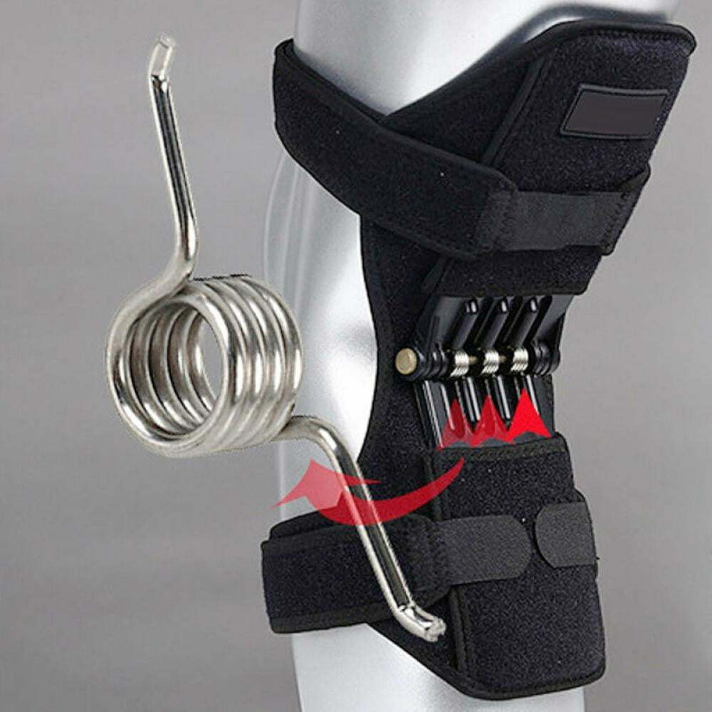 1Pcs Not 1Pair Power Joint Support Knee Pads Spring Force Breathable Non-slip Power Lift Joint Support Knee Pads