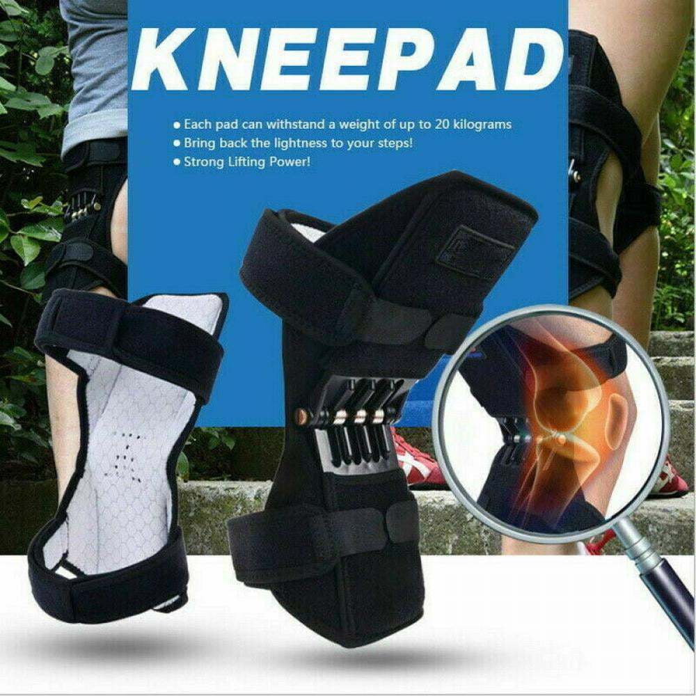 1Pcs Not 1Pair Power Joint Support Knee Pads Spring Force Breathable Non-slip Power Lift Joint Support Knee Pads