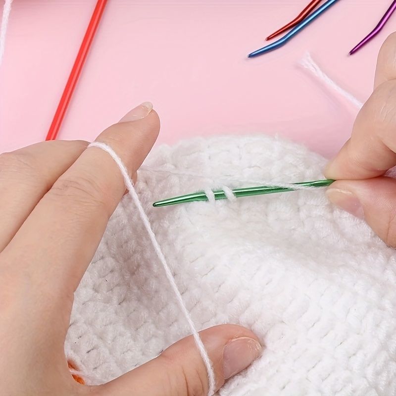 6pcs Big Eye Wool Needles Yarn Needle Tapestry Needle Sewing Needles Weave Knitting Needles