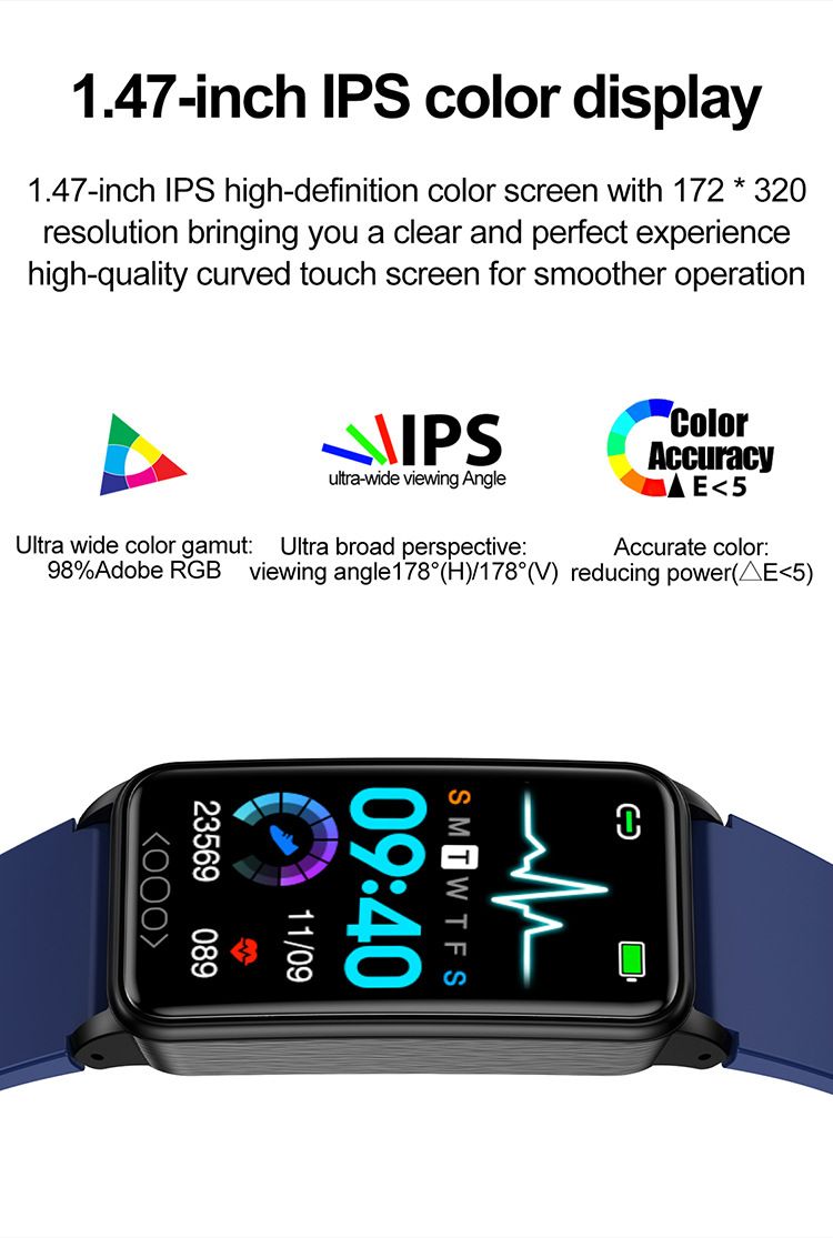 Men's and Women's Smart Watch New TK71pro Smart Watch 1.47inch Blood Sugar Blood Lipid Uric Acid Body Temperature Pressure Blood Oxygen Monitoring Sleep Smartwatches Waterproof Sports Smart Watch Kids