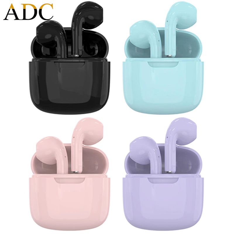 Kids Wireless Bluetooth Earphone macaron color Children's Student Bluetooth Wireless Headphone TWS True Wireless Earphone Small Music Earbuds In-ear Headphones Game Headset Touch Control Sports Earpod