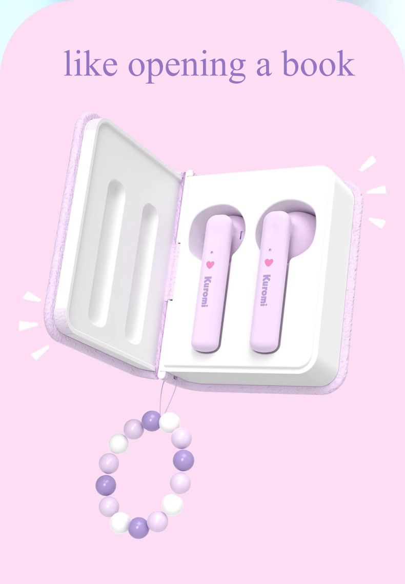 Kids Girls Earphone Bluetooth Wireless Earphones children's headphones Boys Cartoon Cute Bluetooth Headset Sanrio Hello Kitty Melody Kuromi Cinnamoroll pochacco Wireless Earbud Earpods Noise Reduction