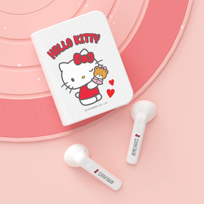 Kids Girls Earphone Bluetooth Wireless Earphones children's headphones Boys Cartoon Cute Bluetooth Headset Sanrio Hello Kitty Melody Kuromi Cinnamoroll pochacco Wireless Earbud Earpods Noise Reduction