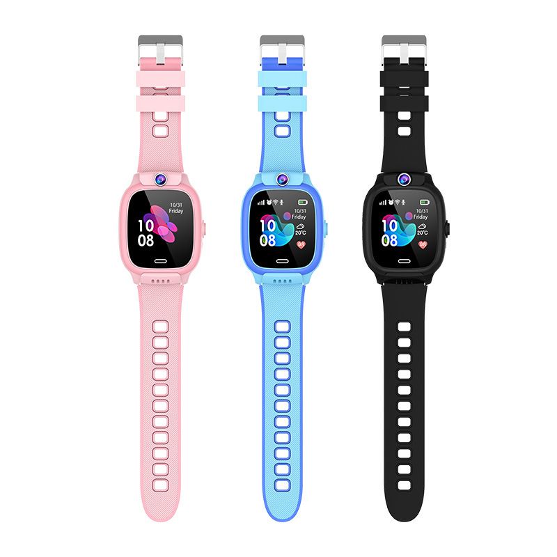 Kids Smartphone Watch 4G Net Voice Chat Precise Positioning 1.44'' Sqaure Touch Smart Watch With Wifi SIM Card Camera 128M Waterproof Smartwatch For Kids Boys Girls Children Students Kids Smart watch