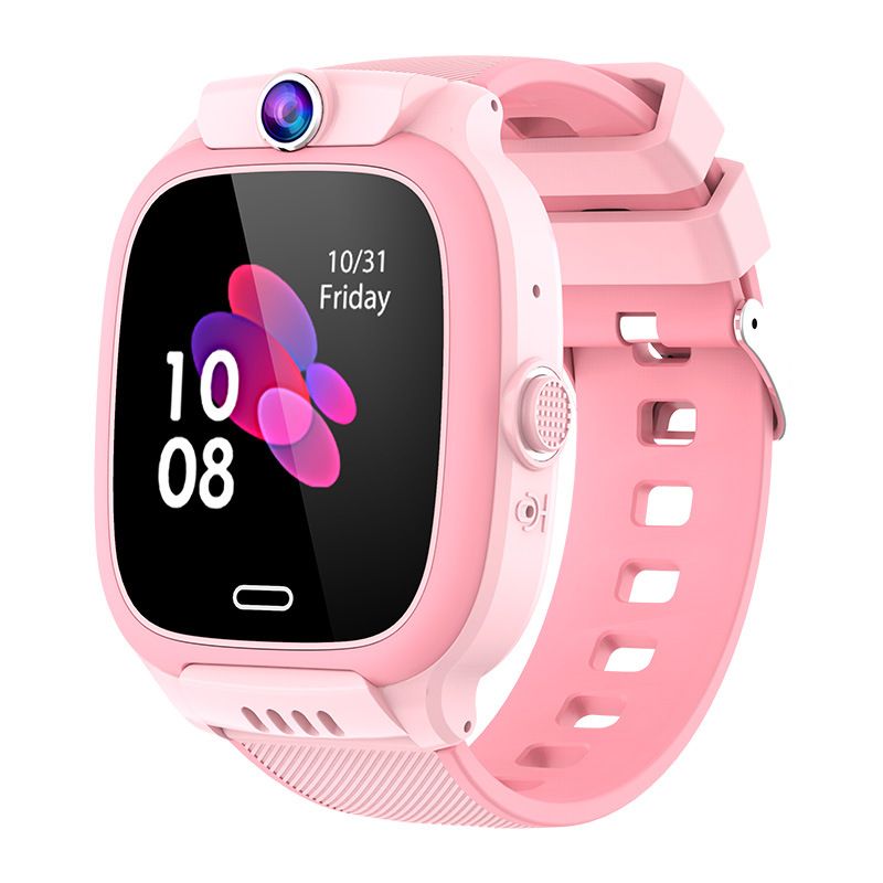 Kids Smartphone Watch 4G Net Voice Chat Precise Positioning 1.44'' Sqaure Touch Smart Watch With Wifi SIM Card Camera 128M Waterproof Smartwatch For Kids Boys Girls Children Students Kids Smart watch