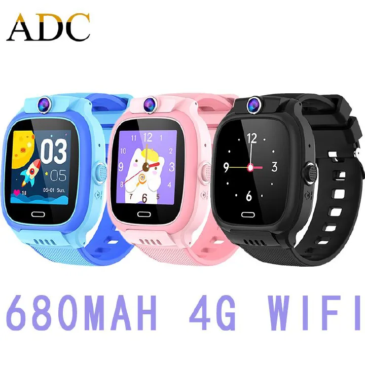 1.44inch Kids Smart Watch With SIM Card And WIFI Positioning Voice Chat Video Call HD Photo Camera 4G Netcom Boys Smartwatches Girls Smart Watch Wrist Watch Sports Watch Waterproof Smartwatch For Kids