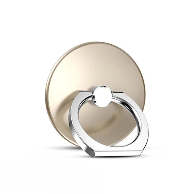 2pcs Solid Color Stainless Steel Reusable Round Finger Ring Mobile Phone Stand Holder Phone Accessories phone grip Holder handle grip phone stand holder phone ring holder finger ring for phone