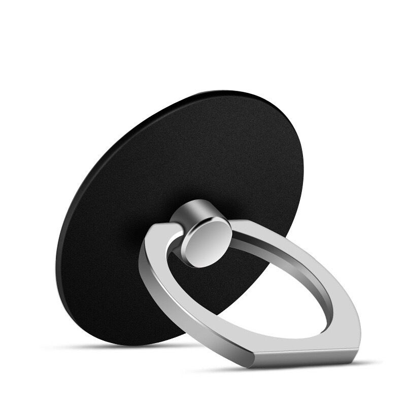 2pcs Solid Color Stainless Steel Reusable Round Finger Ring Mobile Phone Stand Holder Phone Accessories phone grip Holder handle grip phone stand holder phone ring holder finger ring for phone